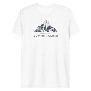 SUMMIIT Climb 2026 - Short Sleeve T-shirt  Everest BLU-BRWN