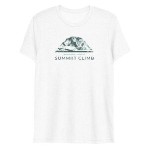 SUMMIIT Climb 2026 - Short Sleeve T-shirt  Broad Peak LGHT-DRK-GRN