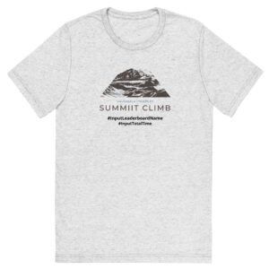 SUMMIIT Climb 2026 - Short Sleeve T-shirt Haleakala BLU-BRWN (Customizable)