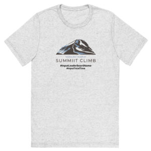 SUMMIIT Climb 2026 - Short Sleeve T-shirt  Mauna Kea BLU-BRWN (Customizable)