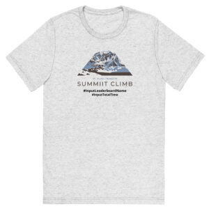 SUMMIIT Climb 2026 - Short Sleeve T-shirt St.Elias BLU-BRWN (Customizable)