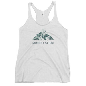 SUMMIIT Climb 2026 - Womens Racerback  Everest LGHT-DRK-GRN
