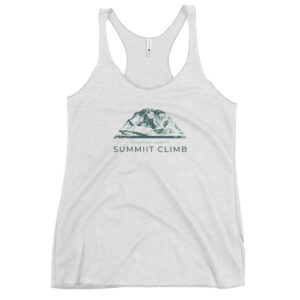 SUMMIIT Climb 2026 - Womens Racerback  Broad Peak LGHT-DRK-GRN