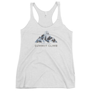 SUMMIIT Climb 2026 - Womens Racerback  Everest BLU-BRWN