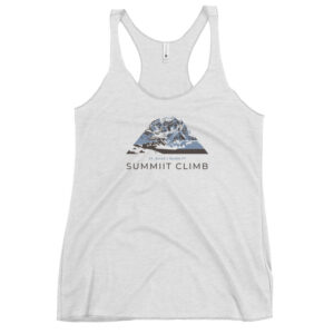 SUMMIIT Climb 2026 - Womens Racerback  St.Elias BLU-BRWN