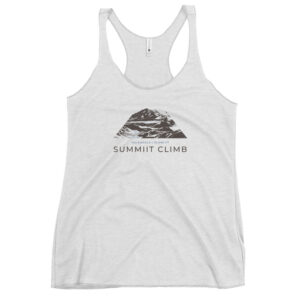 SUMMIIT Climb 2026 - Womens Racerback  Haleakala BLU-BRWN