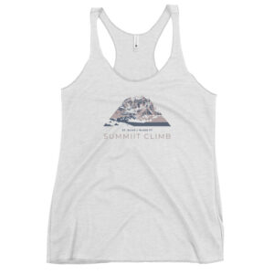 SUMMIIT Climb 2026 - Womens Racerback  St.Elias GRY-PNK