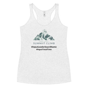 SUMMIIT Climb 2026 - Womens Racerback Everest LGHT-DRK-GRN (Customizable)