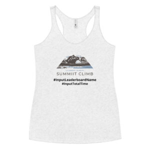 SUMMIIT Climb 2026 - Womens Racerback La Muerte BLU-BRWN (Customizable)