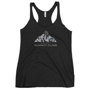SUMMIIT Climb 2026 - Womens Racerback  Everest GRY-PNK