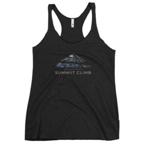 SUMMIIT Climb 2026 - Womens Racerback  Mauna Loa GRY-PNK