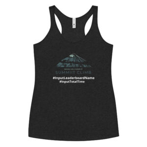 SUMMIIT Climb 2026 - Womens Racerback Mauna Loa LGHT-DRK-GRN (Customizable)