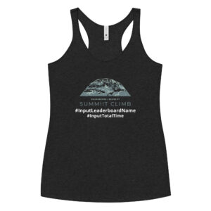 SUMMIIT Climb 2026 - Womens Racerback Kilimanjaro LGHT-DRK-GRN (Customizable)