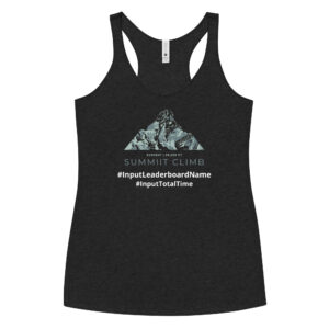 SUMMIIT Climb 2026 - Womens Racerback Everest LGHT-DRK-GRN (Customizable)