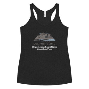 SUMMIIT Climb 2026 - Womens Racerback La Muerte BLU-BRWN (Customizable)