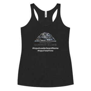 SUMMIIT Climb 2026 - Womens Racerback Broad Peak BLU-BRWN (Customizable)